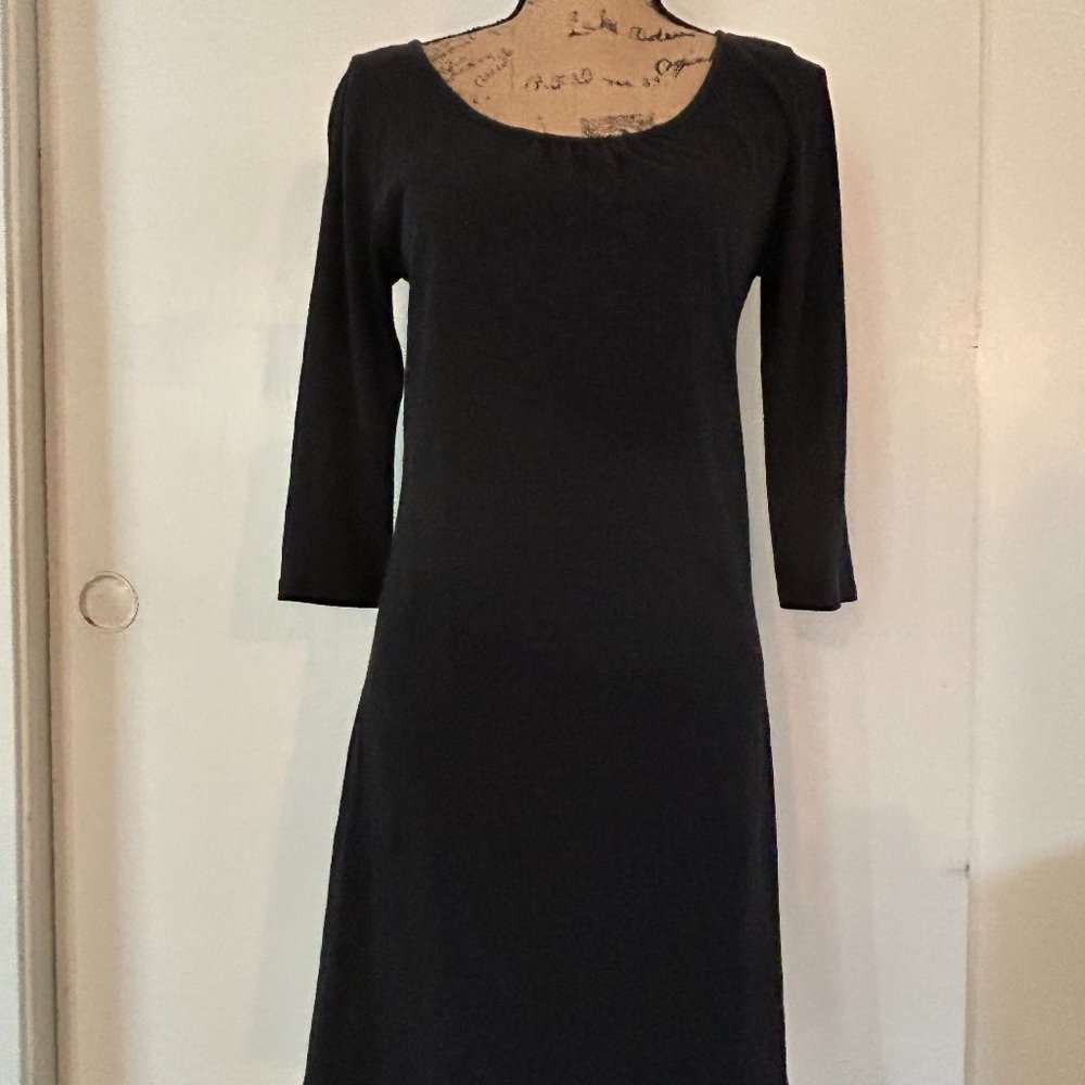 Soybu Long Sleeved Casual Black Mini Dress Size Medium